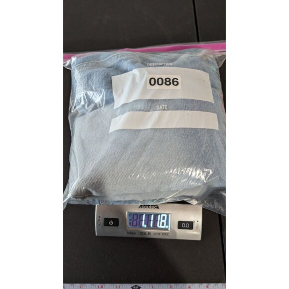 KanCan Juniors Janna High Rise 90's Flare Denim Blue Jeans Size 15/31 Button Fly - Picture 14 of 14